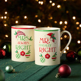 Mr & Mrs Mug Set/2